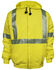 Image #1 - National Safety Apparel Men's 2X-3X FR Vizable Hi-Vis Zip Front Work Sweatshirt - Tall , Bright Yellow, hi-res