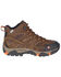 Merrell Men's MOAB Vertex Waterproof Hiking Boots - Soft Toe , Brown, hi-res