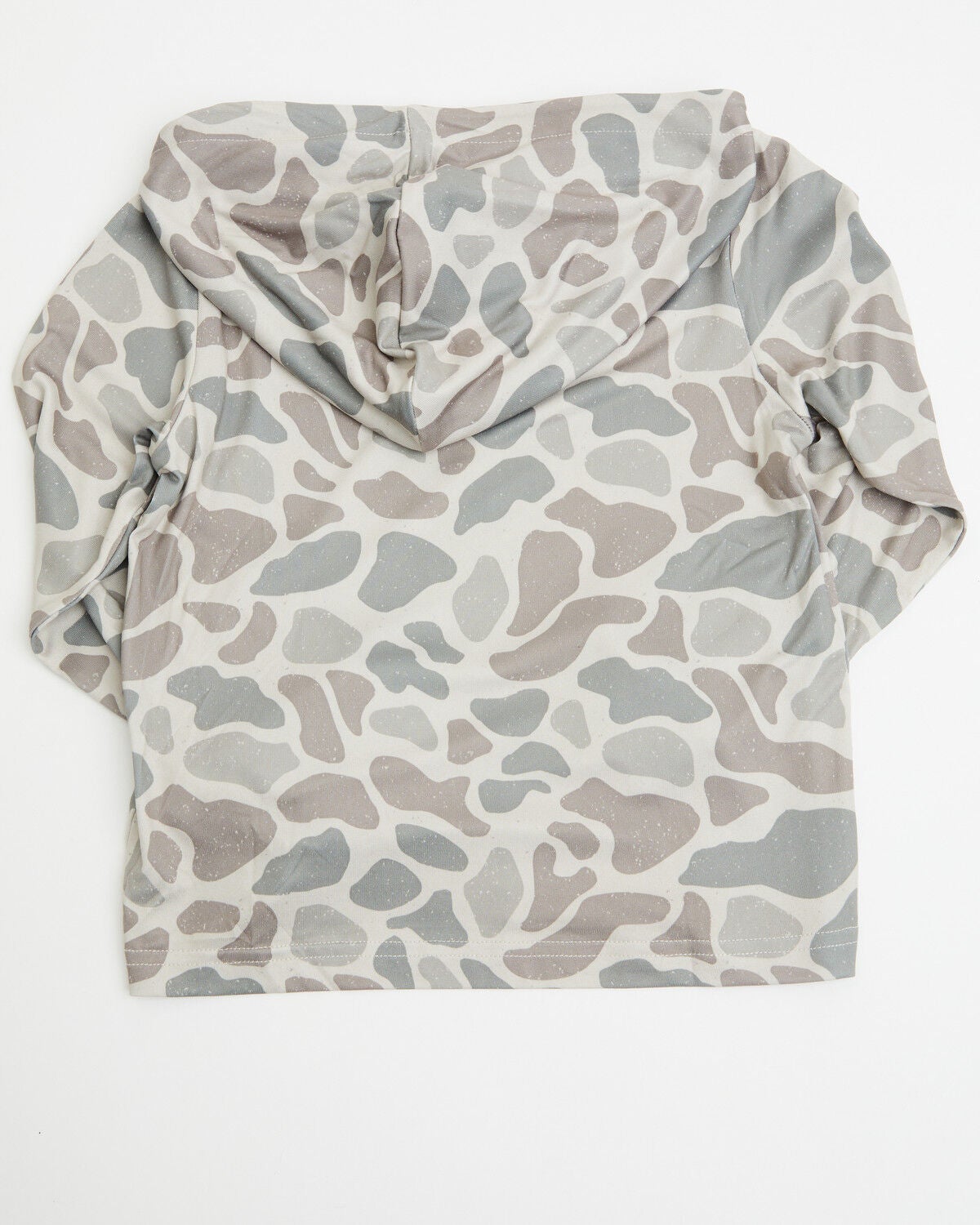 Image #3 - Burlebo Boys' Toddler Camo Print Hooded Stretch Performance Shirt, Camouflage, hi-res