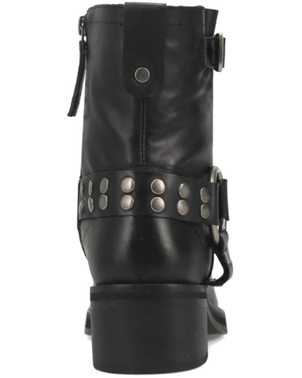 Image #5 - Dingo Women's Anarchy Harness Booties - Round Toe, Black, hi-res