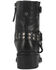 Image #5 - Dingo Women's Anarchy Harness Booties - Round Toe, Black, hi-res