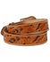 Image #3 - Tony Lama Men's Tooled leather Belt, Tan, hi-res