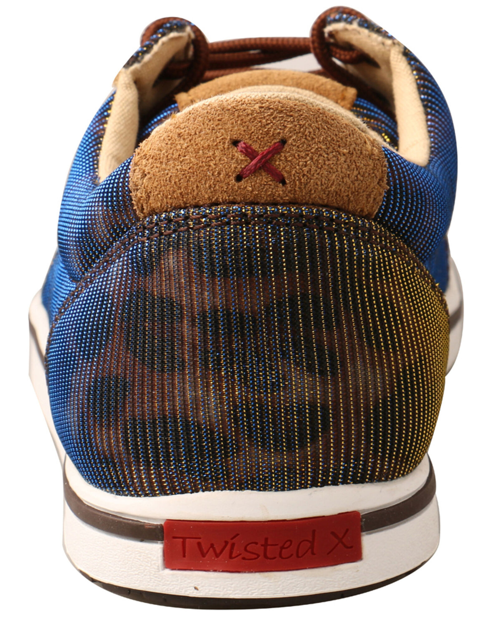Image #4 - Twisted X Women's Leopard Casual Sneakers - Moc Toe, Leopard, hi-res