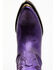 Image #6 - Idyllwind Women's Wheels Metallic Leather Booties - Pointed Toe, Purple, hi-res
