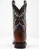 Image #5 - Cody James Boys' Ryder Western Boots - Square Toe, Brown/blue, hi-res