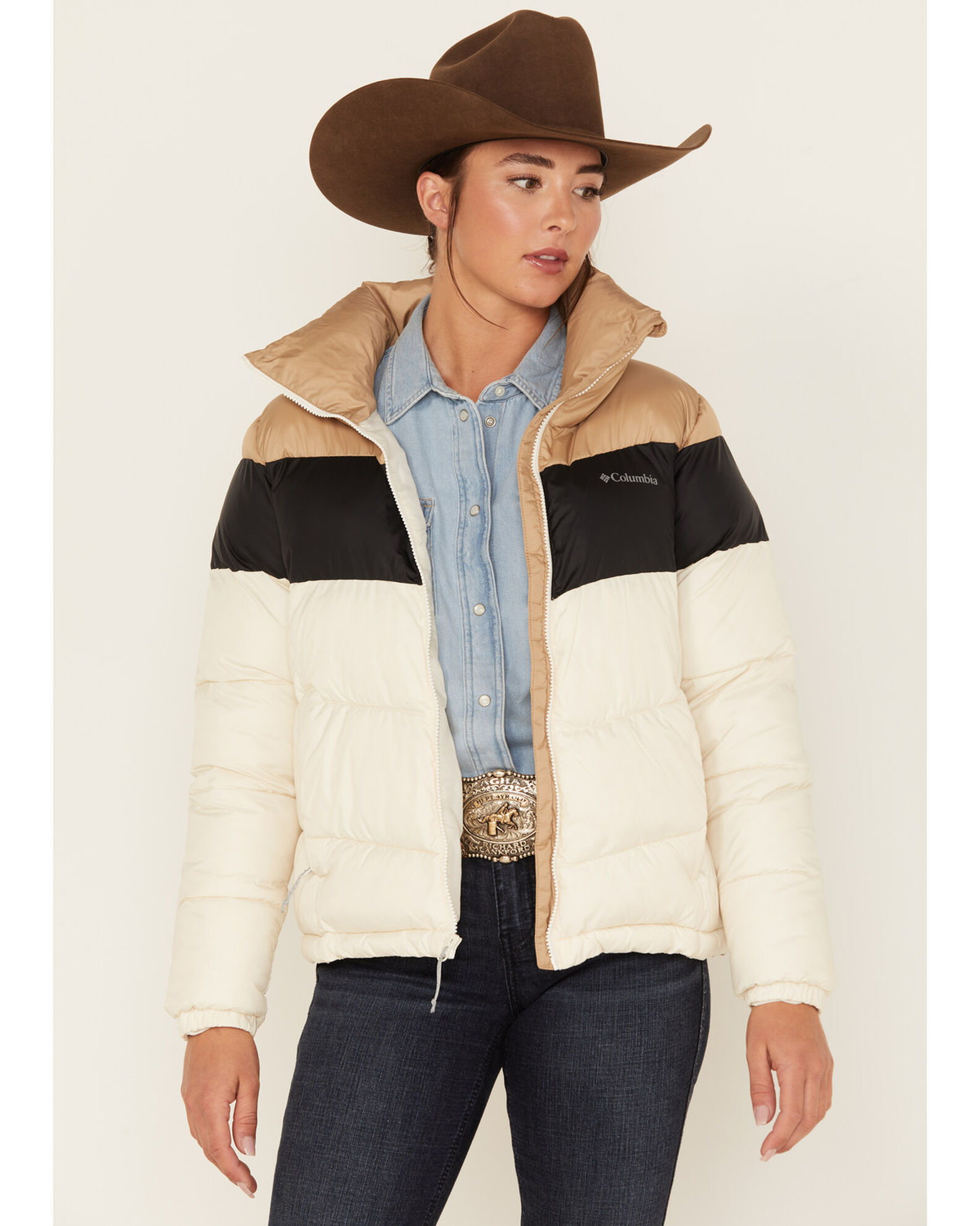 Columbia colorblock windbreaker sales