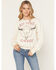 Image #1 - Idyllwind Women's Not Today Cowboy Graphic Crewneck Sweatshirt, Cream, hi-res
