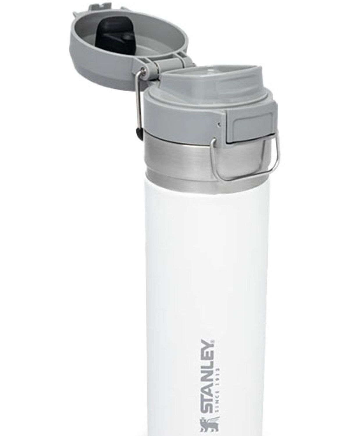 Image #2 - Stanley Quick Flip 24oz Go Bottle, White, hi-res