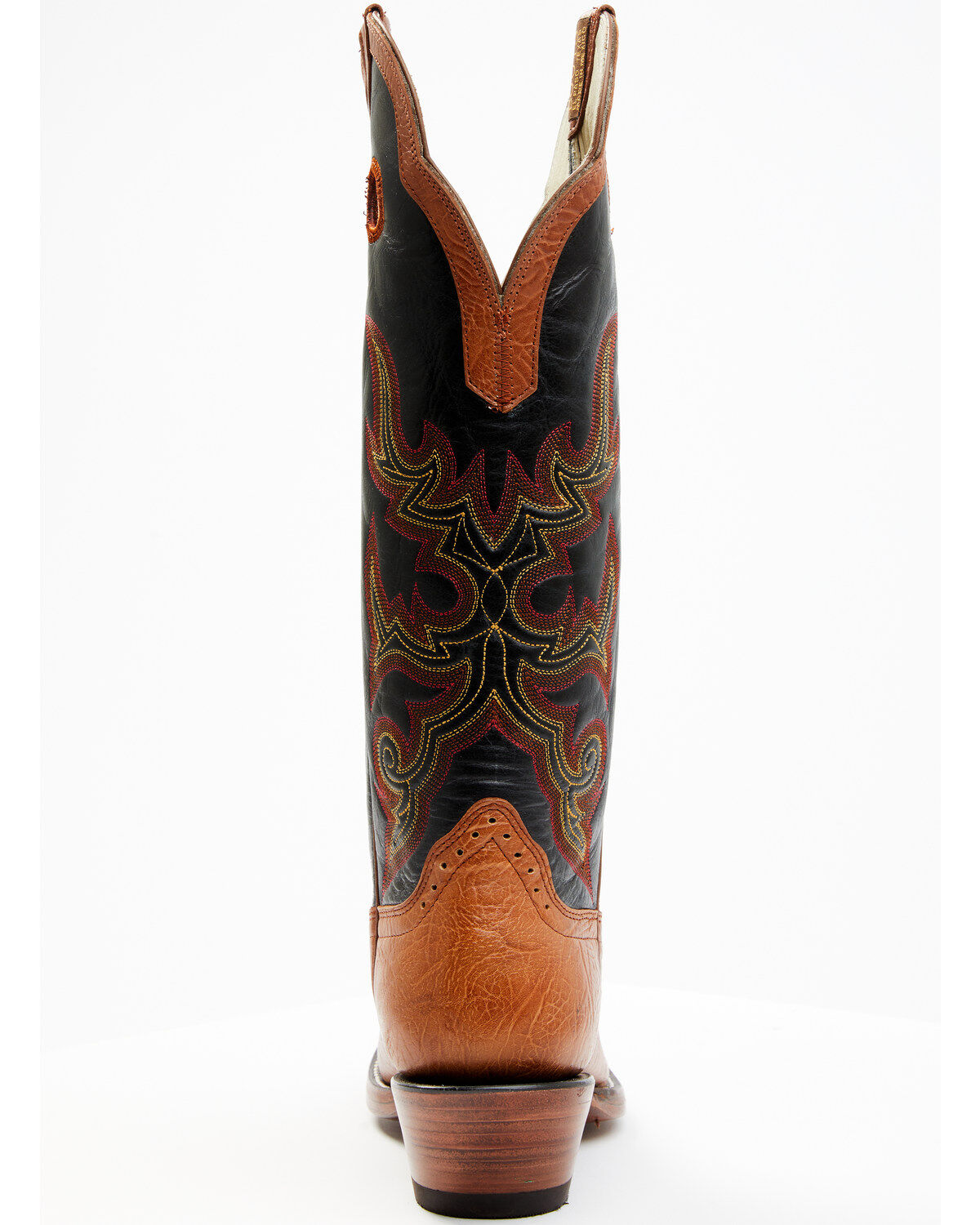Image #5 - Hondo Boots Men's Spanish Shoulder Western Boots - Round Toe, Tan, hi-res