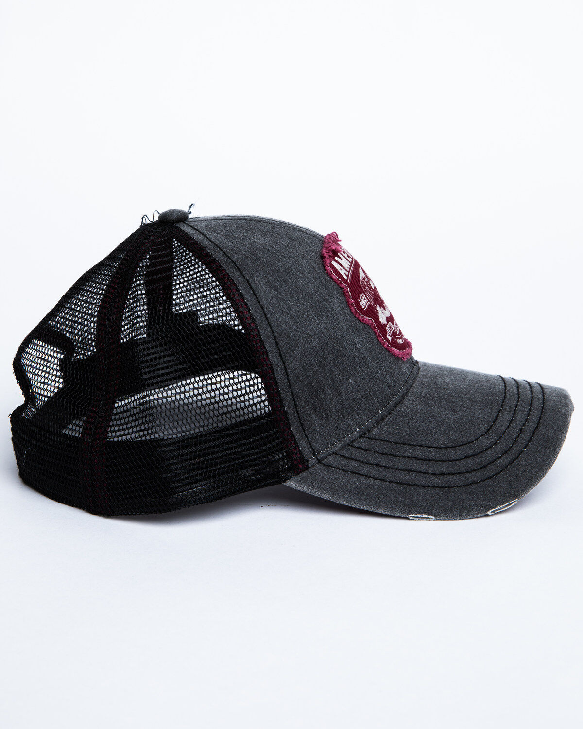 Image #3 - Cody James Men's Americana Patch Ball Cap, Grey, hi-res