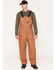Image #1 - Forge Workwear Men's FR Insulated Bib Overalls, Brown, hi-res