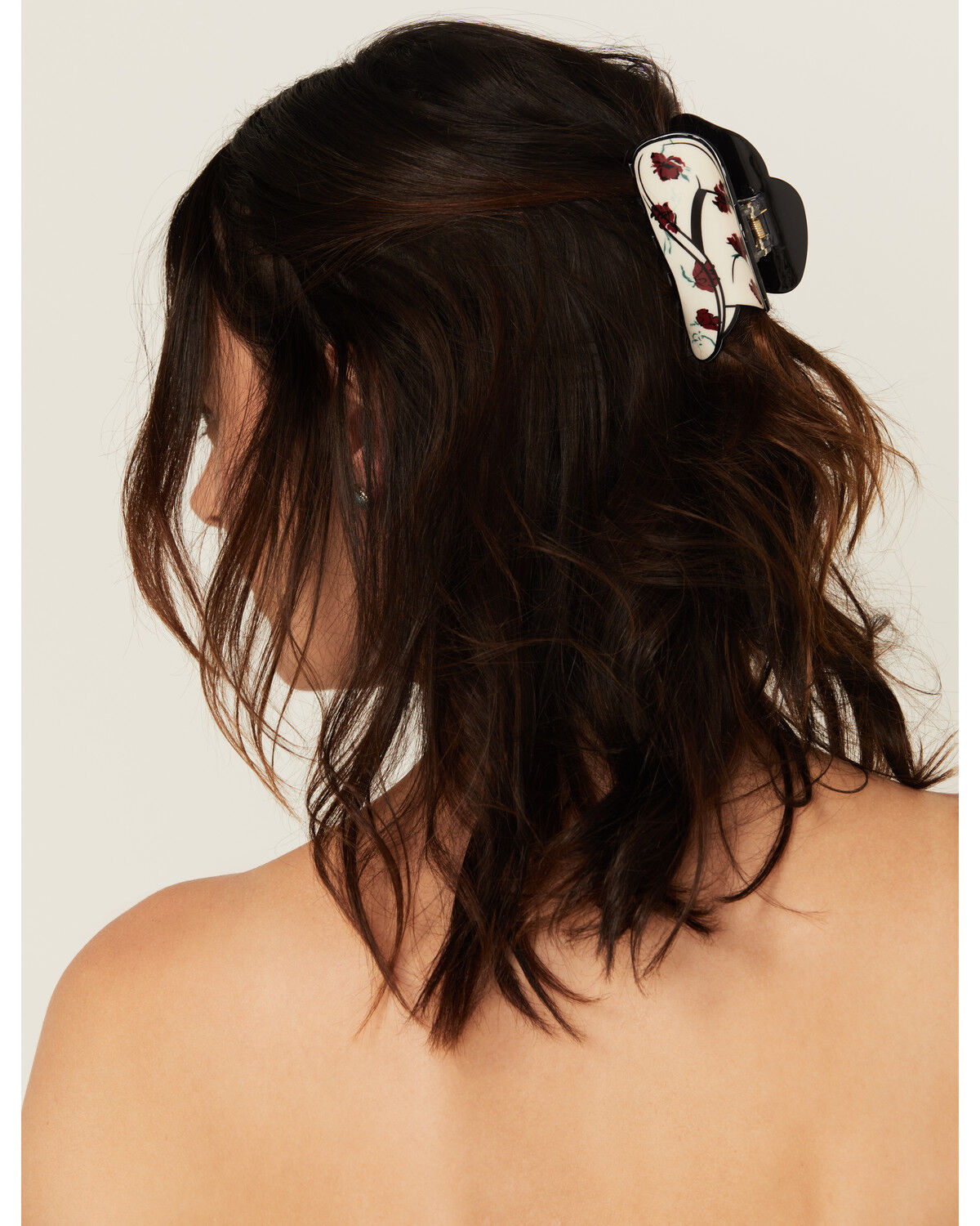 Image #1 - Idyllwind Women's Carissa Rose Hat Hair Clip Set - 2 Piece, White, hi-res