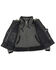Image #3 - Milwaukee Leather Men's Distressed Utility Pocket Ventilated Concealed Carry Motorcycle Jacket - 4X, Grey, hi-res