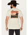 Image #1 - Coors Men's Desert Skyline Short Sleeve Graphic T-Shirt, Natural, hi-res