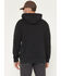 Image #4 - Hawx Men's Grit Garment Dyed Hooded Sweatshirt, Black, hi-res