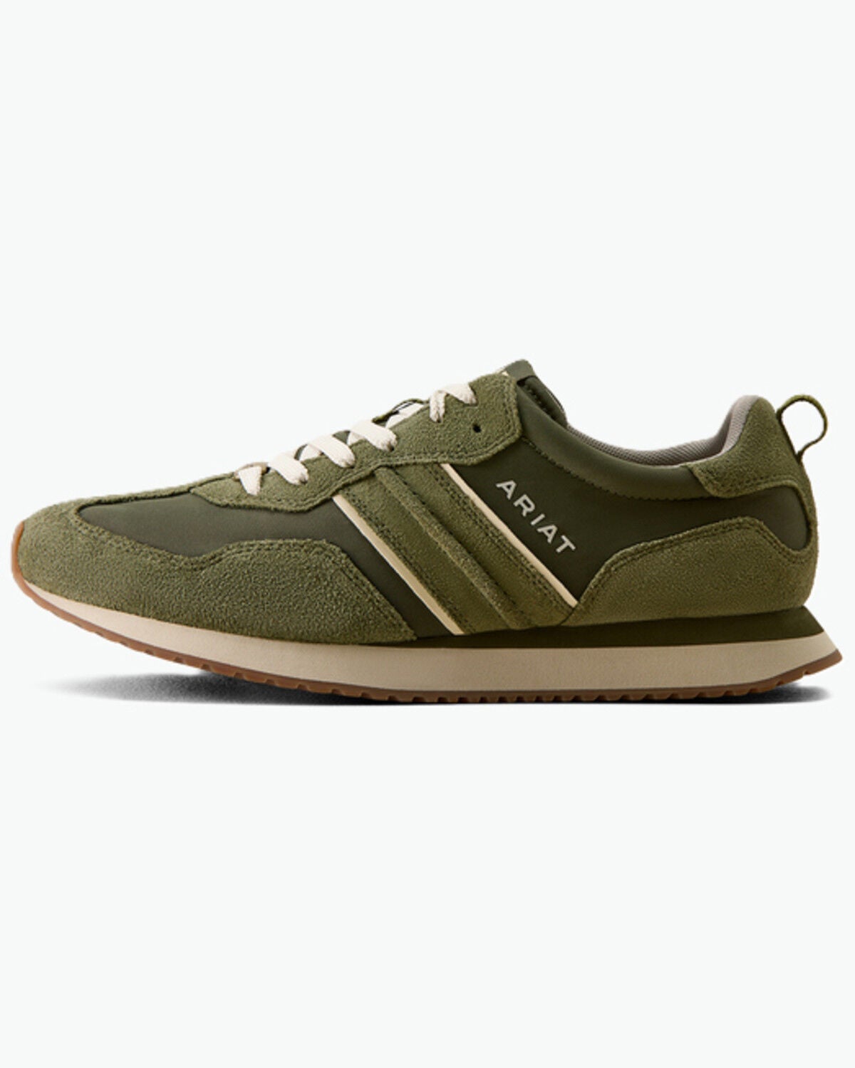 Image #2 - Ariat Men's Ranch Runner Shoes, Green, hi-res