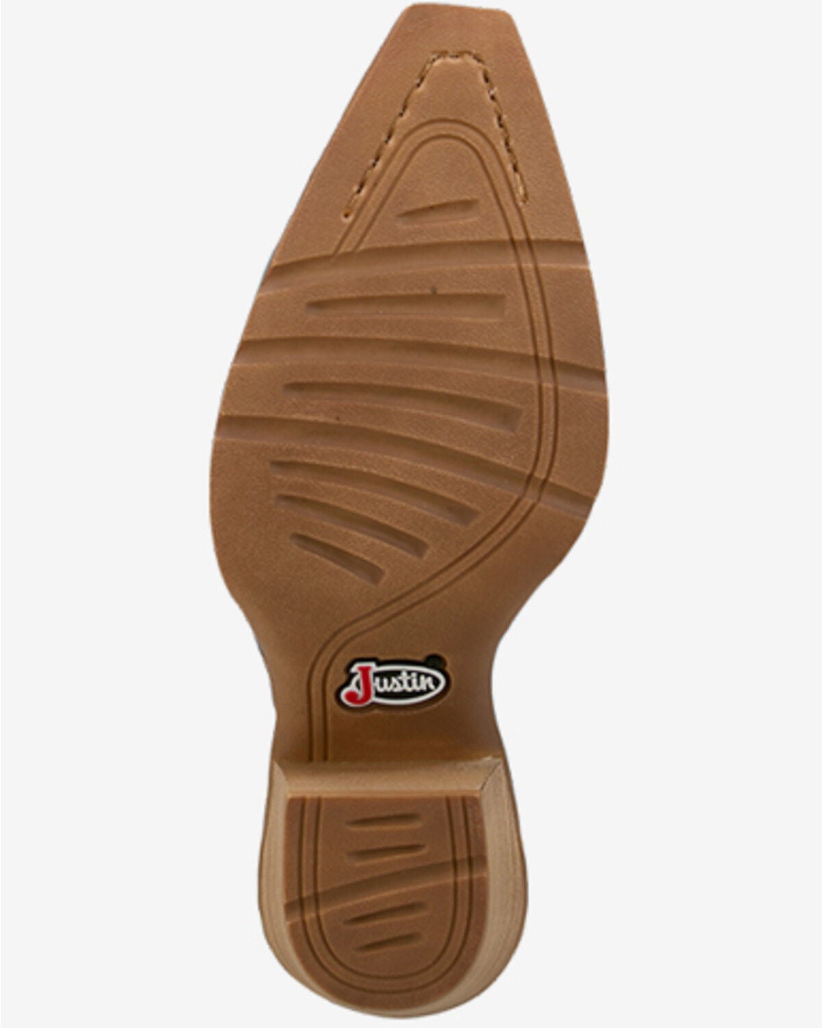 Image #7 - Justin Women's Paloma Western Boots - Snip Toe, Blue, hi-res