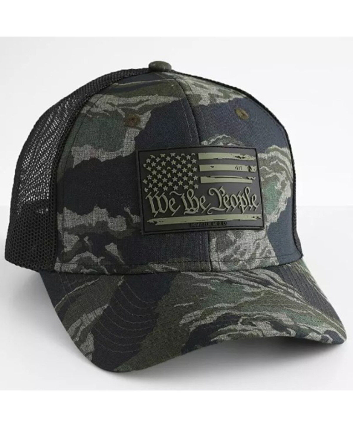 Image #1 - Howitzer Men's We The People Camo Ball Cap, Camouflage, hi-res