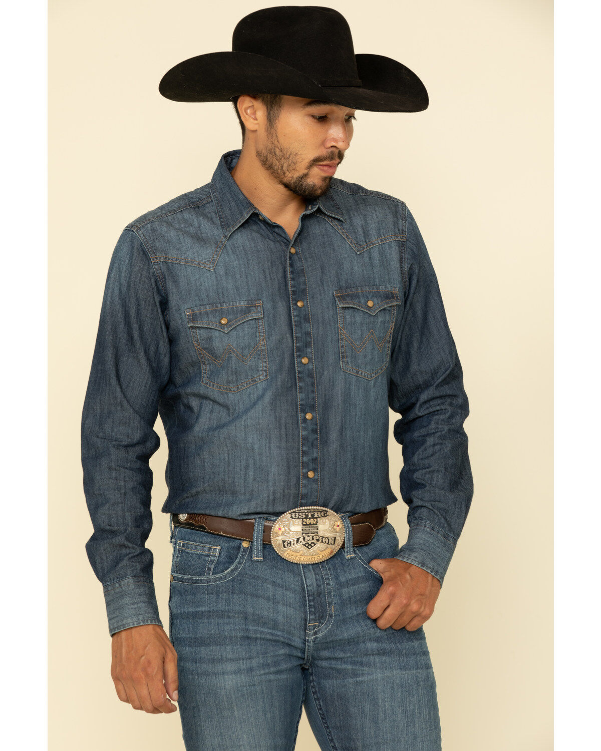Image #3 - Cody James Men's Fisticuff Stackable Medium Wash Stretch Straight Jeans, , hi-res