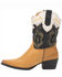 Dingo Women's Tatiana Western Boots - Snip Toe, Yellow, hi-res