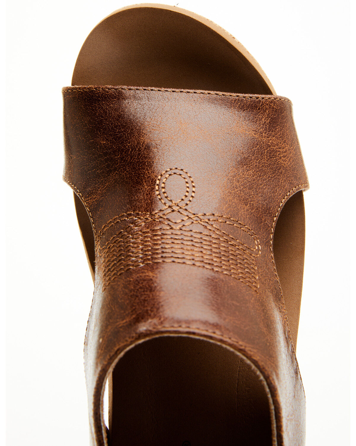 Image #6 - Corkys Women's Carley Wedge Sandals, Brown, hi-res