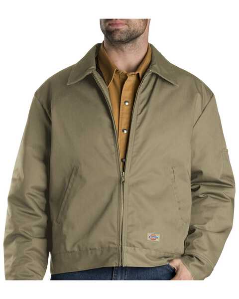 Image #1 - Dickies  Men's Insulated Eisenhower Work Jacket, Khaki, hi-res