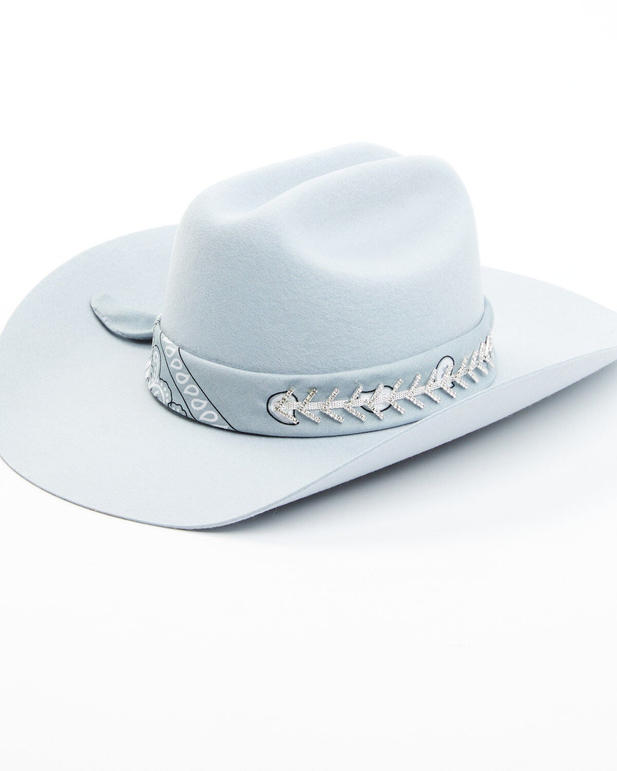 Image #1 - Idyllwind Women's Slate Darbytown Western Wool Felt Cowboy Hat, Slate, hi-res
