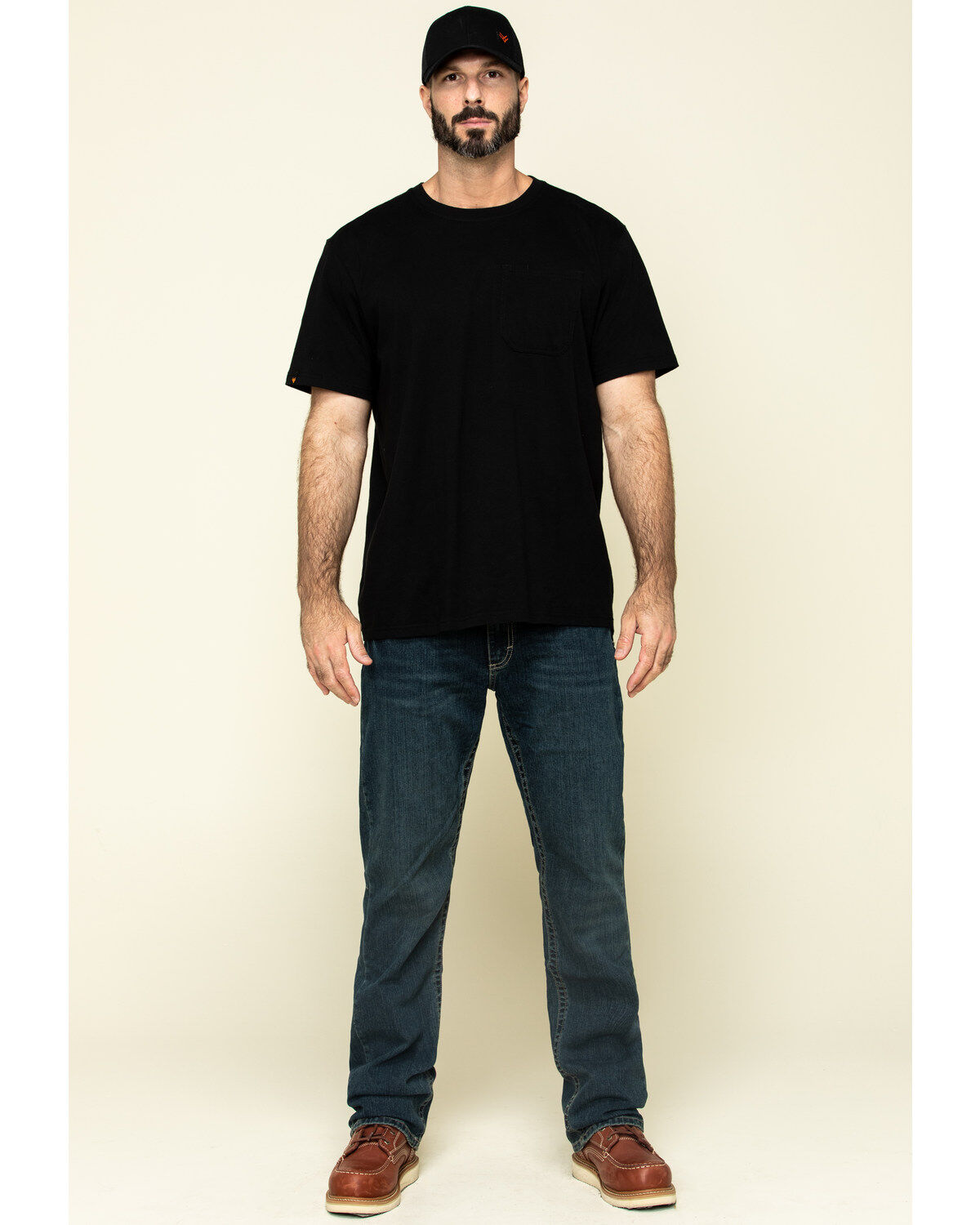 Image #6 - Hawx Men's Pocket Crew Short Sleeve Work T-Shirt, , hi-res
