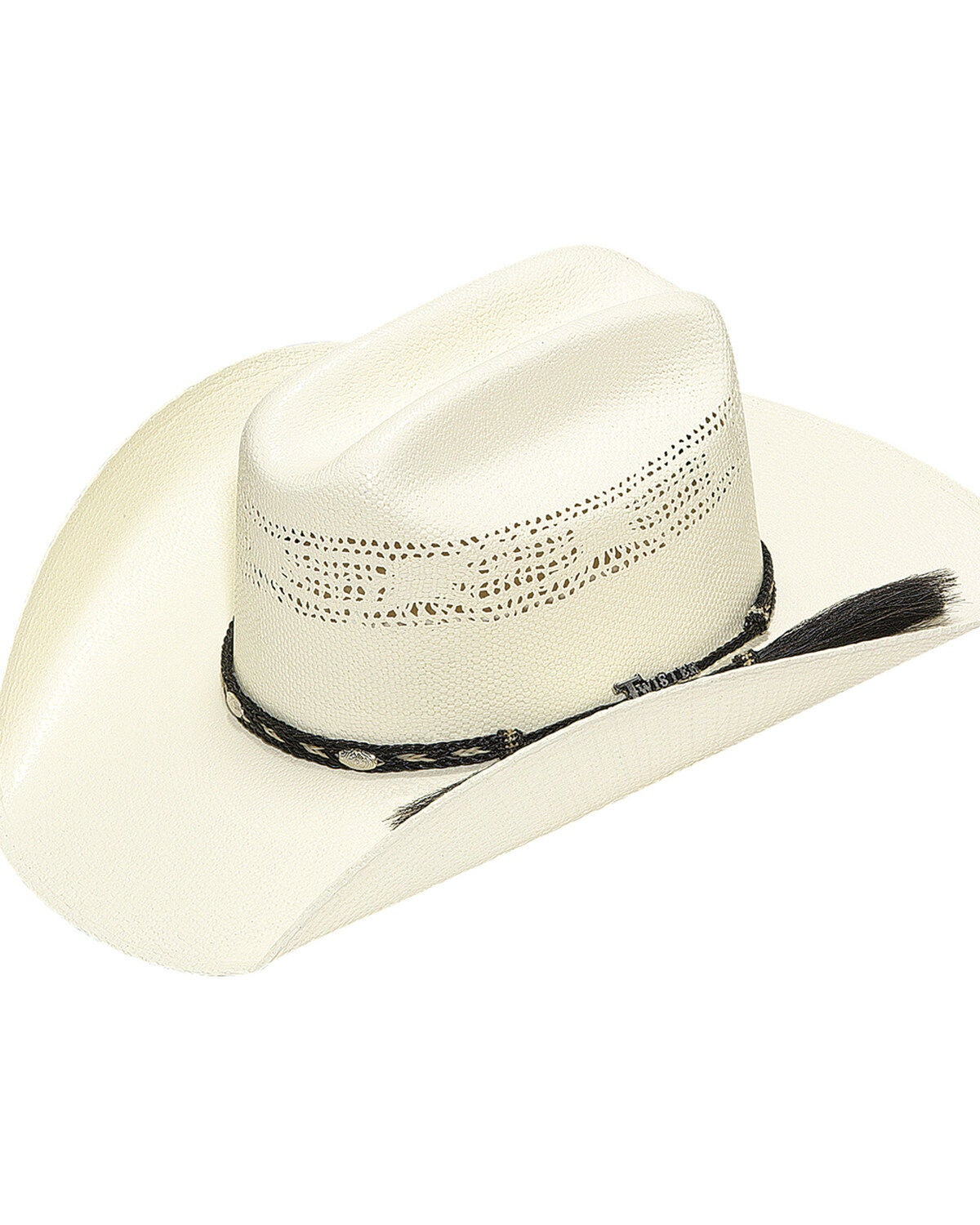 Twister Straw Cowboy Hat, Natural, hi-res