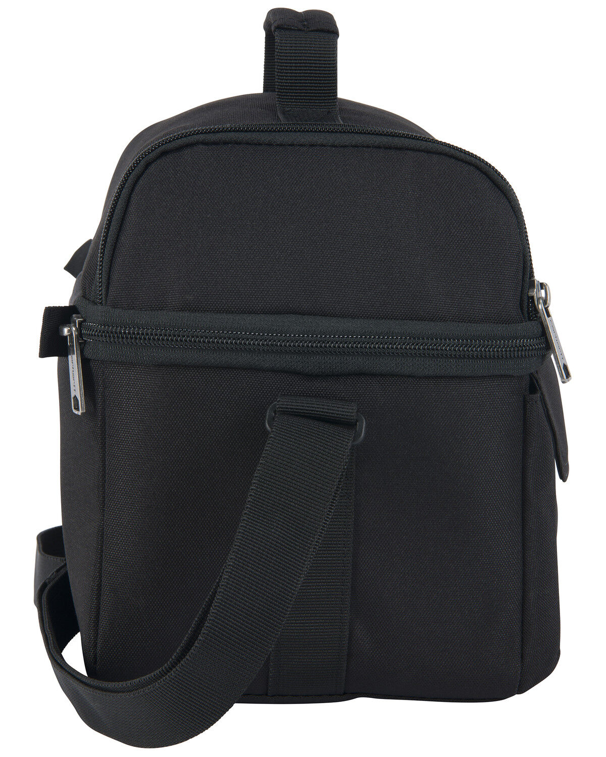 Image #2 - Carhartt Insulated 12 Can Two Compartment Lunch Cooler, Black, hi-res