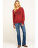 Image #6 - Shyanne Women's Rust Cowgirl Sweatshirt , , hi-res