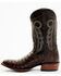 Image #3 - Cody James Men's Exotic Caiman Western Boots - Round Toe, Brown, hi-res