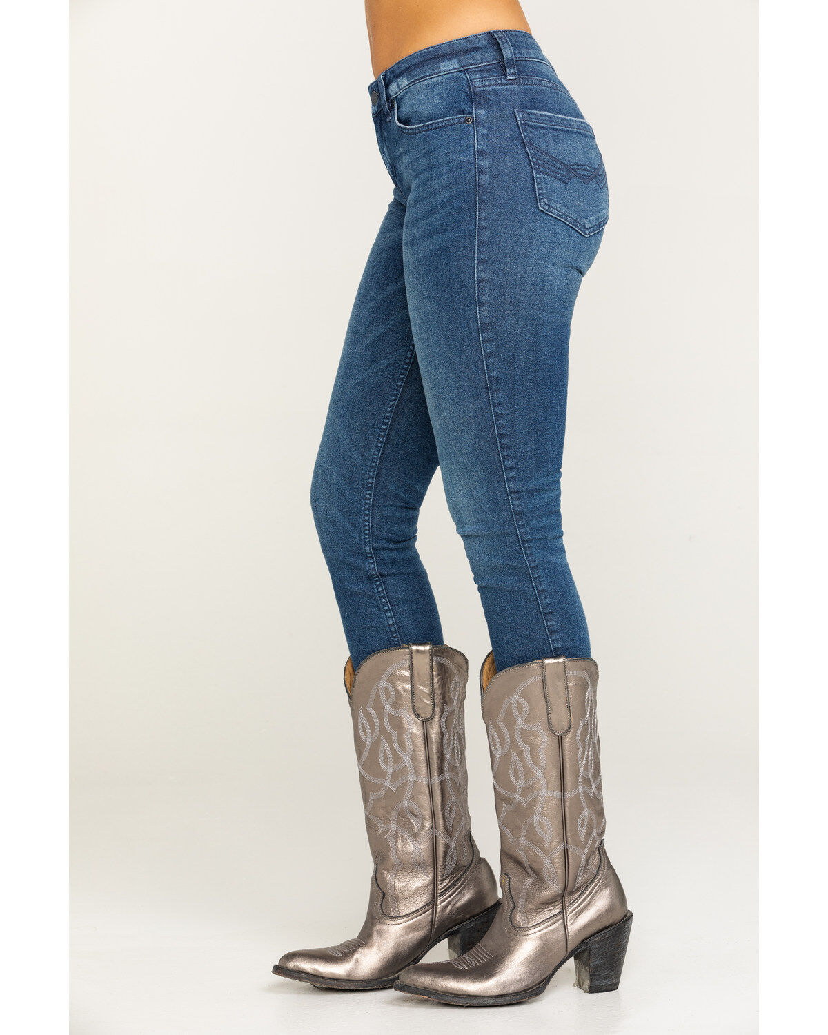 Image #3 - Idyllwind Women's Pistol Slim Straight Jeans, , hi-res