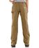 Image #1 - Carhartt Flame Resistant Canvas Work Pants - 34" Inseam, Khaki, hi-res