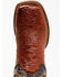 Dan Post Men's Exotic Full-Quill Ostrich Western Boots - Broad Square Toe, Cognac, hi-res