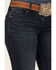 Image #2 - Shyanne Women's Shay Mid Rise Bootcut Performance Stretch Denim Jeans, Dark Wash, hi-res