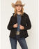 Image #1 - Ariat Women's Berber Back Barn Softshell Jacket, Black, hi-res