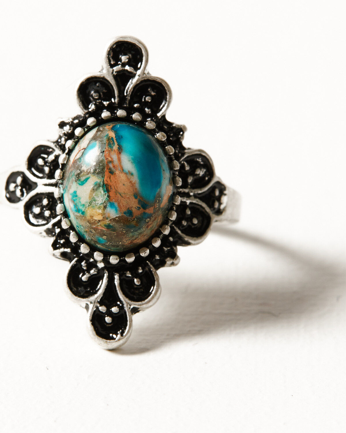 Image #3 - Shyanne Women's Mystic Summer Thunderbird 3-Piece Ring Set, Silver, hi-res