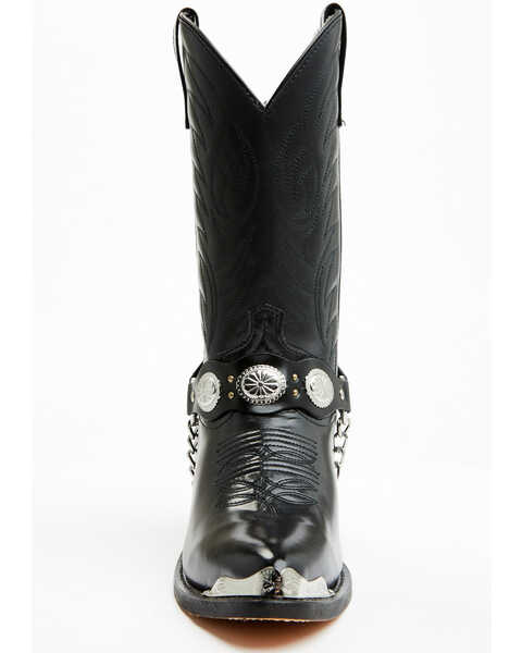 Image #4 - Laredo Men's Tallahassee Western Boots, Black, hi-res