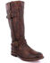 Image #1 - Bed Stu Women's Gogo Lug Rustic Western Boots - Round Toe, Brown, hi-res