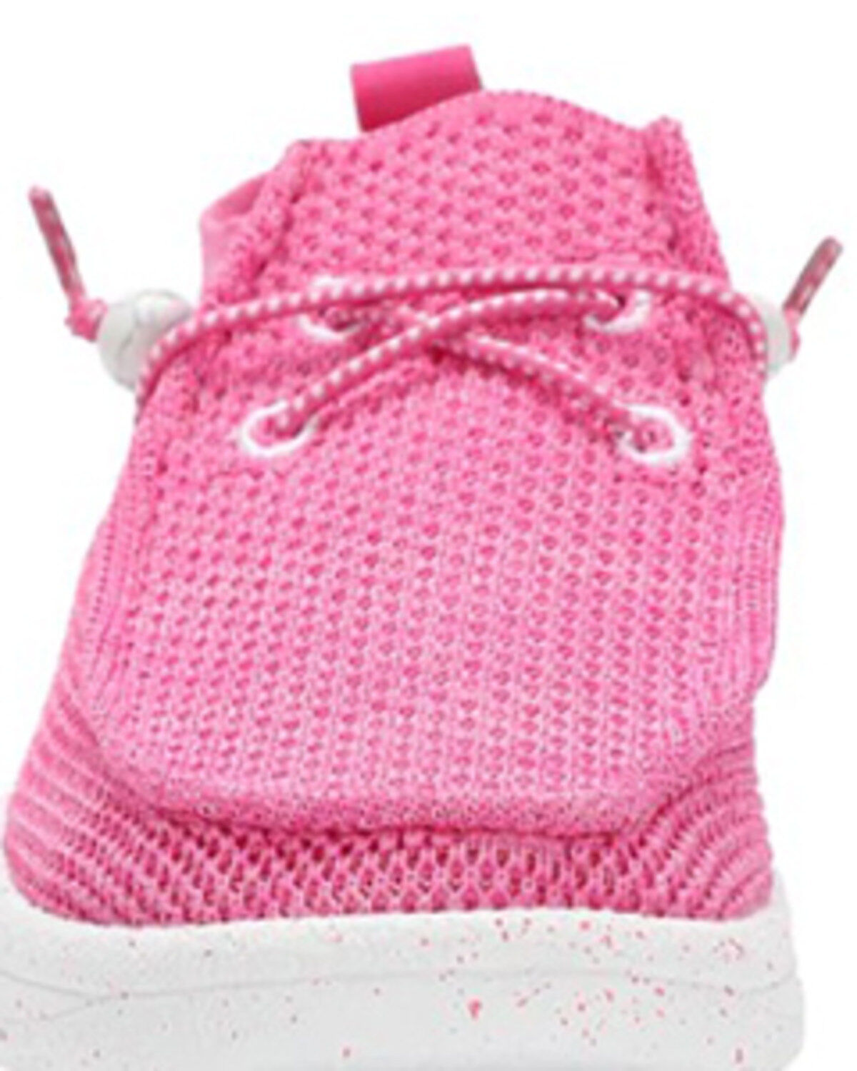 Image #4 - Lamo Footwear Girls' Mickey Slip-On Casual Shoes - Moc Toe, Pink, hi-res