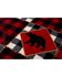 Image #2 - Carstens Home Lumberjack Bear Plaid Print Sherpa Throw Blanket, Brown, hi-res