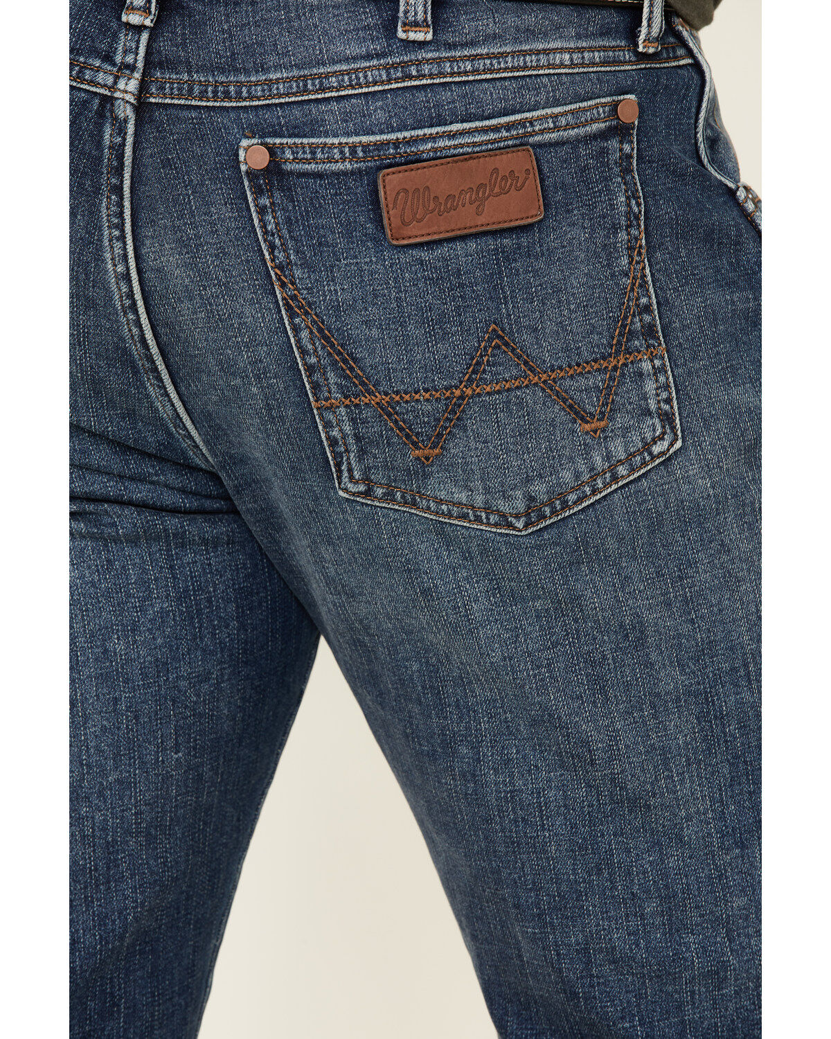 Image #4 - Wrangler Retro Men's Meadow Med Stretch Slim Straight Jeans , , hi-res