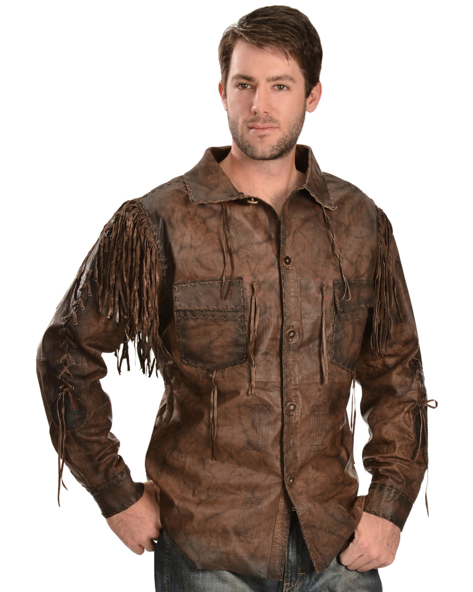 Kobler Leather Men's Chirikahua Leather Shirt