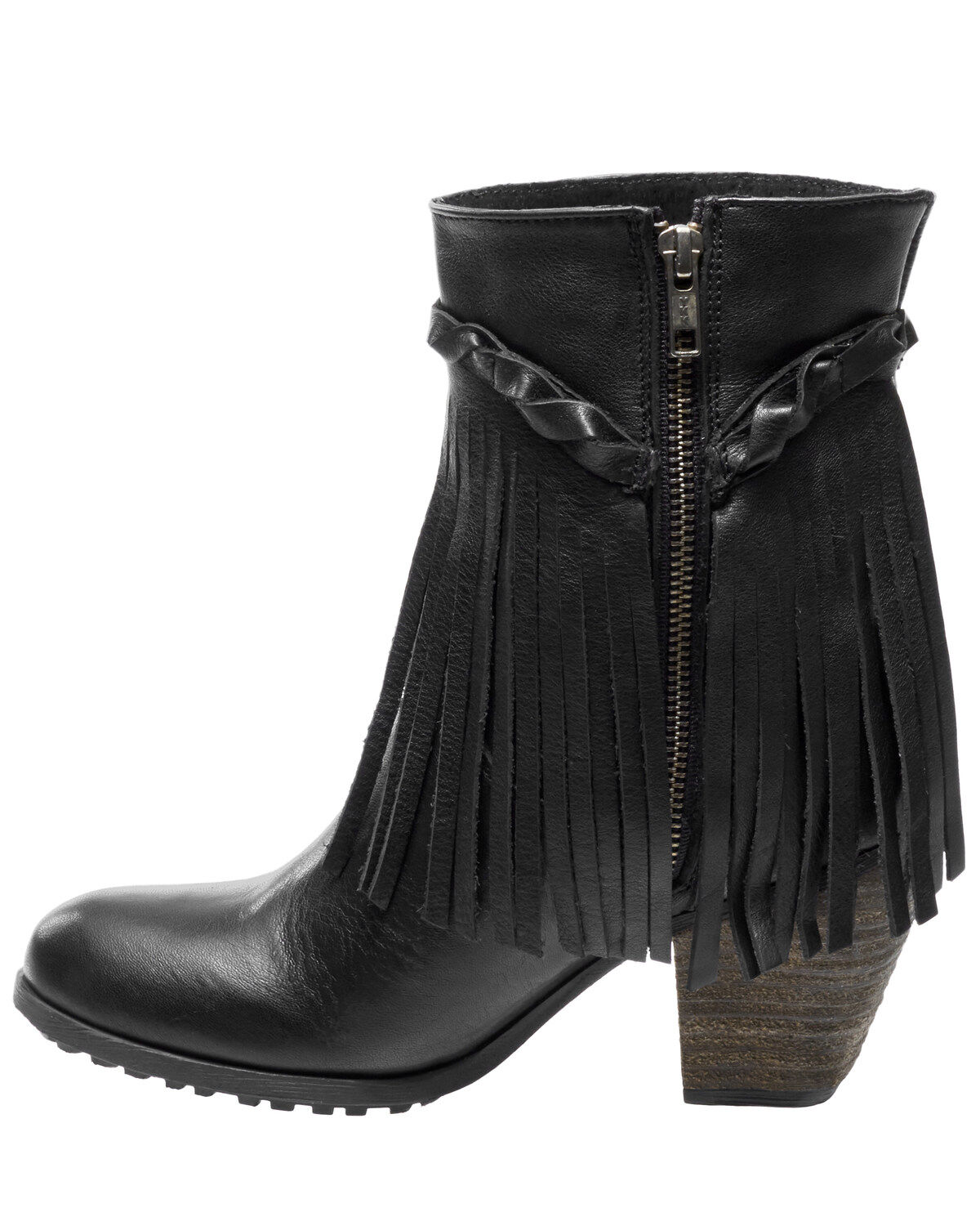 Image #3 - Harley Davidson Women's Retta Moto Boots - Round Toe, , hi-res