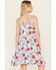 Image #4 - Ariat Women's Western Aloha Mini Dress, Cream/brown, hi-res