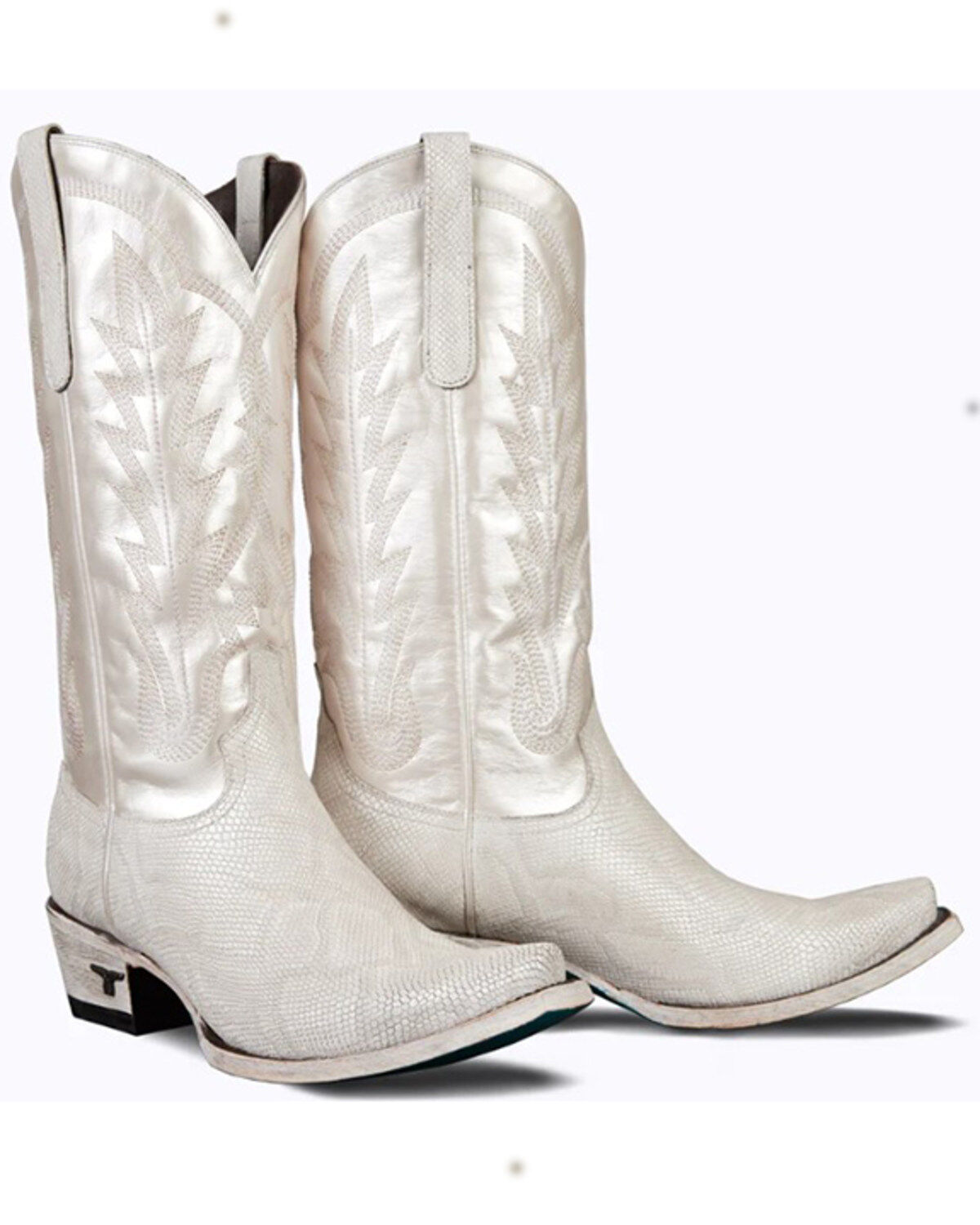 Image #1 - Lane Women's Rogue Exotic Python Western Boots - Snip Toe, , hi-res