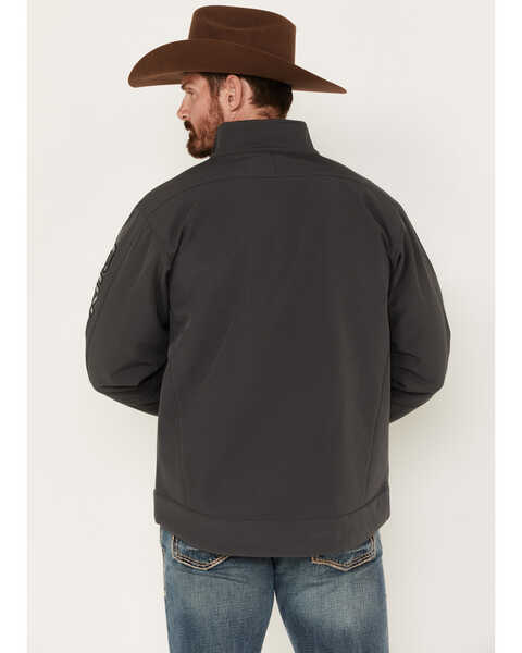Image #4 - Cinch Men's Softshell Jacket, Grey, hi-res