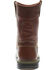 Image #7 - Wolverine Men's Raider Contour Welt Wellington Work Boots, Brown, hi-res