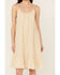 Image #4 - Cleo + Wolf Women's Beatrice Solid Sleeveless Midi Dress, Oatmeal, hi-res